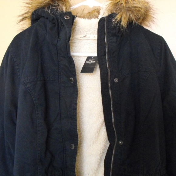 SOLD - NWT Hollister Womens Jack Creek Twill Parka - Picture 4 of 6